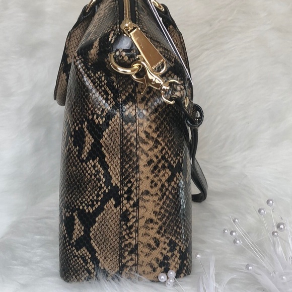 👜New Brahmin 👜Large Duxbury Satchel Coffee - Picture 4 of 6